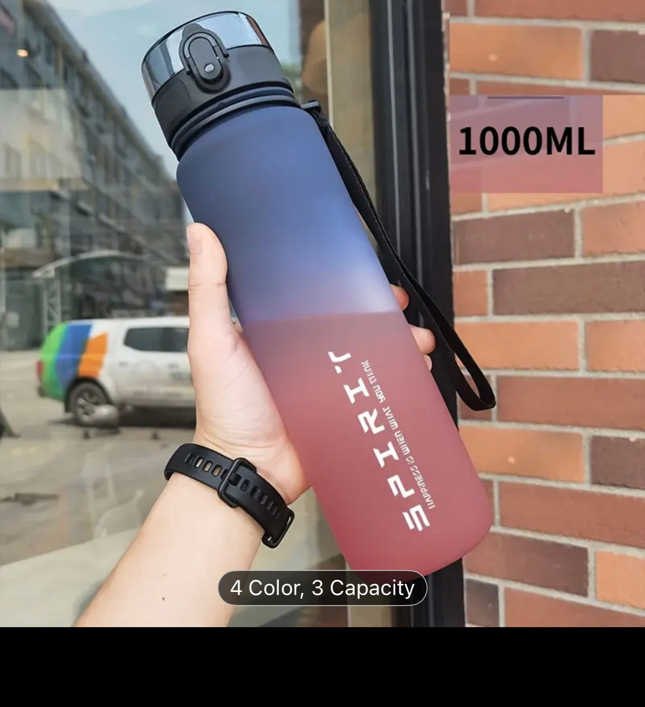 Water bottles